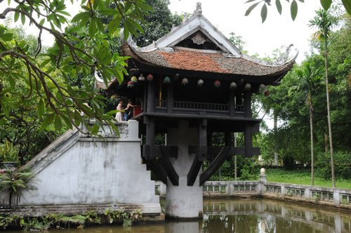 Pagode au Pilier unique un des symboles de Hanoi
